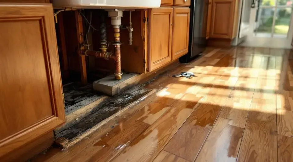 Kitchen Leak Damage Repair Centennial